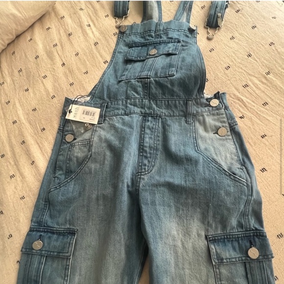 NWT Vintage Denim Wash Jumper Overalls - Mint Condition - Picture 4 of 7